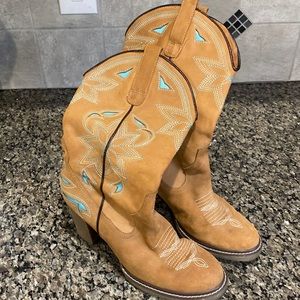 Roper pull on boots